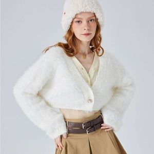 Cider Cropped Cardigan NWT